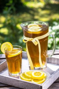 comment préparer un thé glacé citron- gingembre