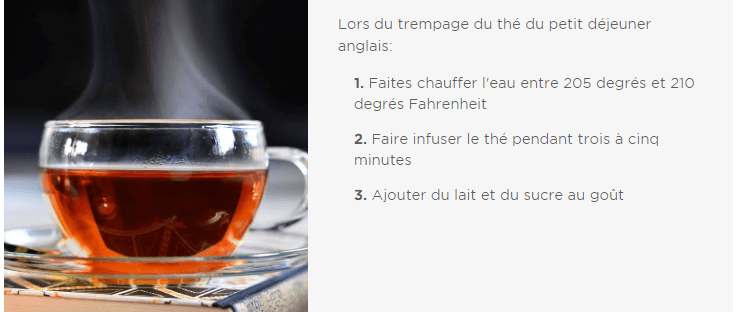 Préparez votre thé anglais 