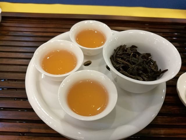 Thé Oolong oxydation