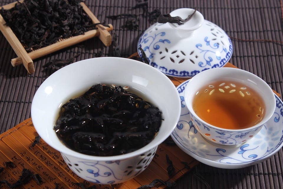 le thé Da Hong Pao