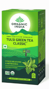 thé vert de l'Inde
